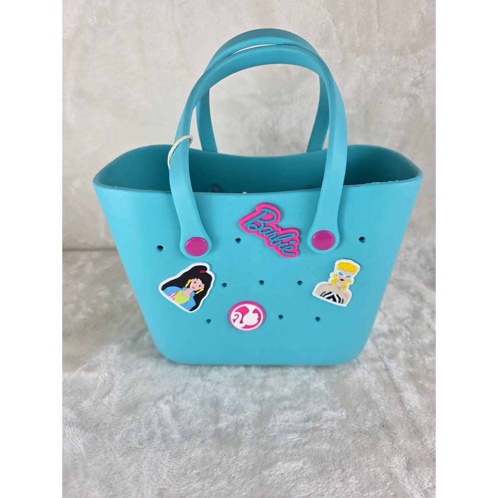 Kids Barbie Mini Bag Aqua Blue‎ Tote